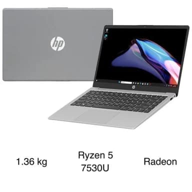 Laptop HP 245 G10 - B8PF9AT (R5 7530U, 8GB, 512GB, Full HD, Win11) - 7