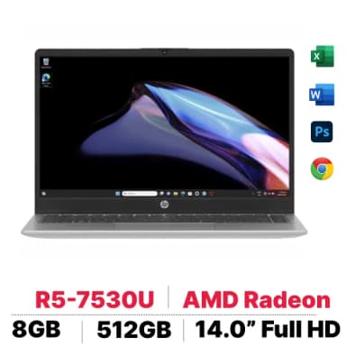 Laptop HP 245 G10 - B8PF9AT (R5 7530U, 8GB, 512GB, Full HD, Win11) - 9