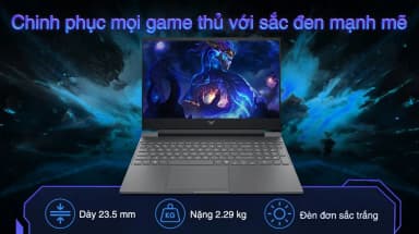 Laptop HP Gaming VICTUS 15 fa2732TX - B85LPPA (i5 13420H, 16GB, 512GB, RTX 4050 6GB, Full HD 144Hz, Win11) - 11