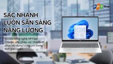 Laptop HP OmniBook 5 AI 16 af1046TU - BZ7Q8PA (Ultra 5 225U, 16GB, 512GB, WUXGA, Cảm ứng, OfficeH24, Win11) - 15