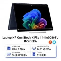 Laptop HP OmniBook 5 AI 16 af1052TU - C1MN6PA (Ultra 7 255U, 32GB, 512GB, WUXGA, Cảm ứng, OfficeH24, Win11) - Giá rẻ nhất hôm nay - Ảnh 19