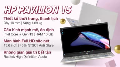 Laptop HP Pavilion 15 eg3091TU - 8C5L2PA (i7 1355U, 16GB, 512GB, Full HD, Win11) - 11