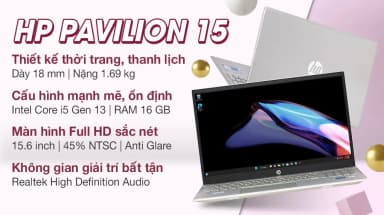 Laptop HP Pavilion 15 eg3093TU - 8C5L4PA (i5 1335U, 16GB, 512GB, Full HD, Win11) - 11