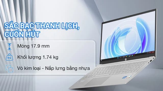 Laptop HP Pavilion 15 eg3095TU - 8C5L6PA-16G (i5 1335U, 16GB, 512GB, Full HD, Win11) - 14