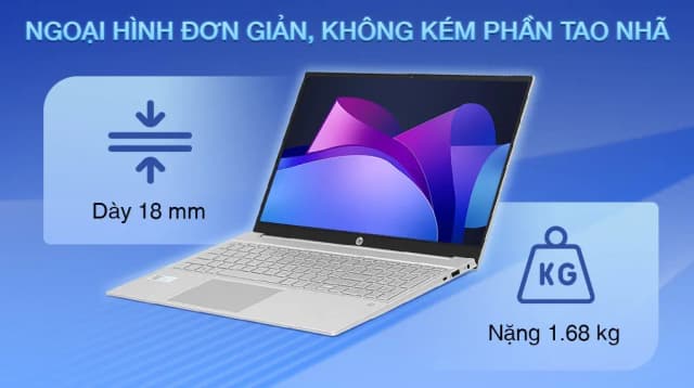 Laptop HP Pavilion 15 eg3112TU - 8U6L9PA (i7 1355U, 16GB, 512GB, Full HD, Win11) - 12