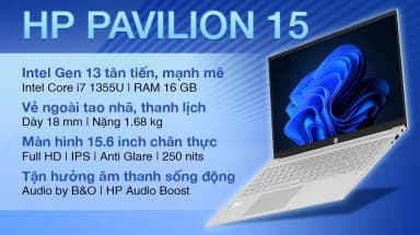 Laptop HP Pavilion 15 eg3112TU - 8U6L9PA (i7 1355U, 16GB, 512GB, Full HD, Win11) - 7