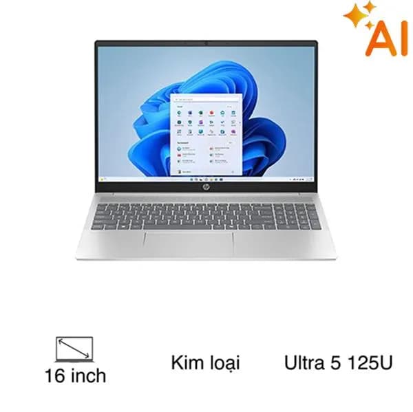Laptop HP Pavilion 16 af0054TU - AY8C3PA (Ultra 5 125U, 16GB, 1TB, WUXGA, OfficeHS+365, Win11) - 4