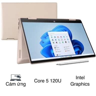 Laptop HP Pavilion X360 14 ek2024TU - 9Z2V6PA (Core 5 120U, 16GB, 512GB, Full HD, Cảm ứng, Win11)