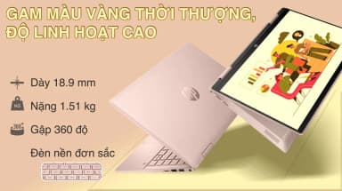 Laptop HP Pavilion X360 14 ek2027TU - 9Z2V9PA (Core 7 150U, 16GB, 512GB, Full HD, Cảm ứng, Win11) - 8