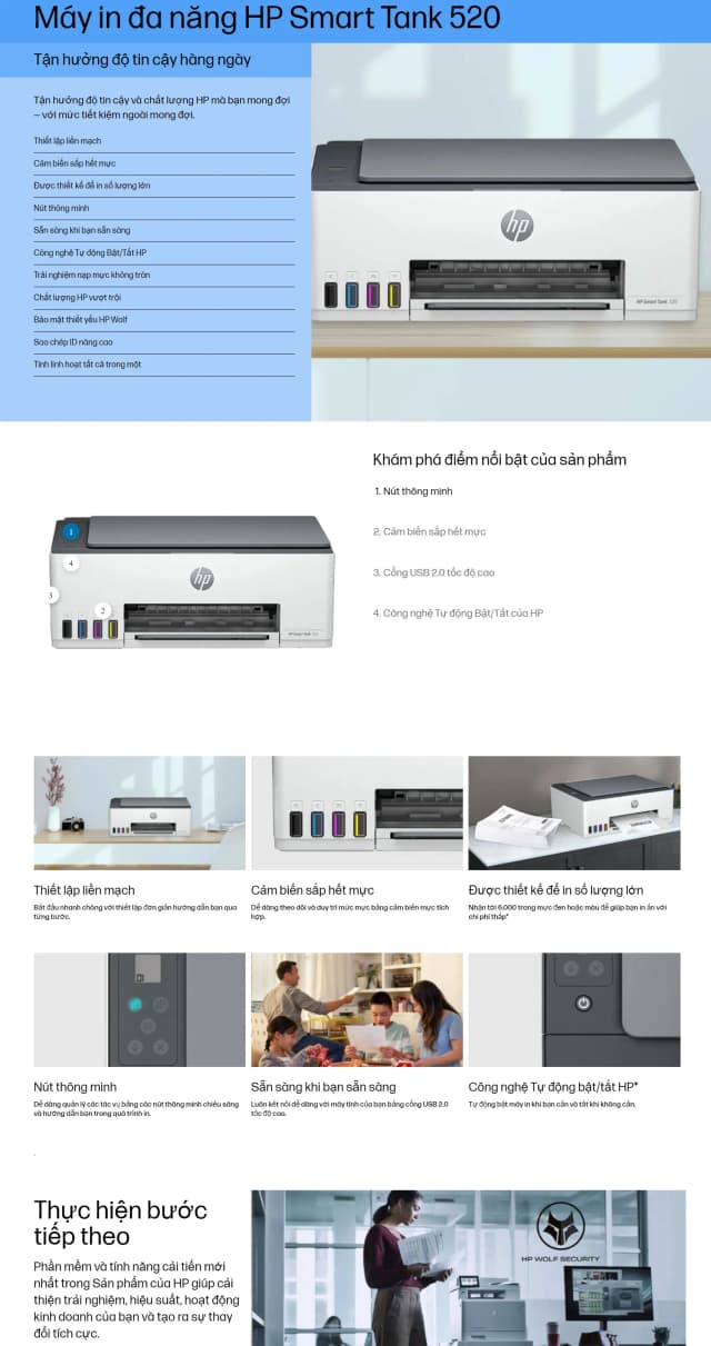 So sánh giá Máy in phun màu đa năng HP Smart Tank 520 (1F3W2A) rẻ nhất? - Ảnh 14