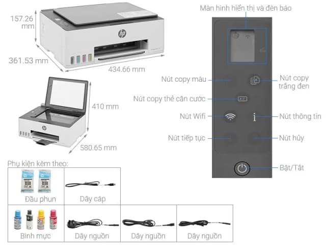 So sánh giá Máy in phun màu đa năng HP Smart Tank 580 Wifi (1F3Y2A) rẻ nhất? - Ảnh 12