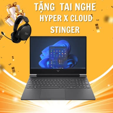 Laptop HP Gaming VICTUS 15 fa1139TX - 8Y6W3PA (i5 12450H, 16GB, 512GB, RTX 2050 4GB, Full HD 144Hz, Win11) - 16