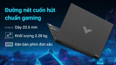 Laptop HP Gaming VICTUS 15 fa1139TX - 8Y6W3PA (i5 12450H, 16GB, 512GB, RTX 2050 4GB, Full HD 144Hz, Win11) - 6