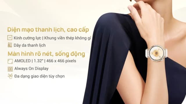 So sánh giá Huawei Watch GT 6 41mm viền thép dây da rẻ nhất? - Ảnh 7