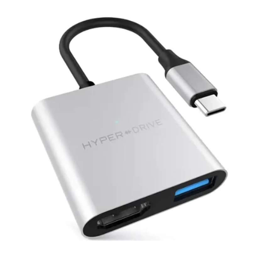 Hub chuyển đổi Type-C 3 in 1 Hyperdrive HD259A-SILVER - Giá rẻ nhất hôm nay - Ảnh 3