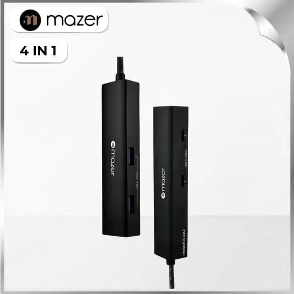 Hub chuyển đổi Type-C 4 in 1 Mazer M-UC2MULTI6040 - Giá rẻ nhất hôm nay - Ảnh 1
