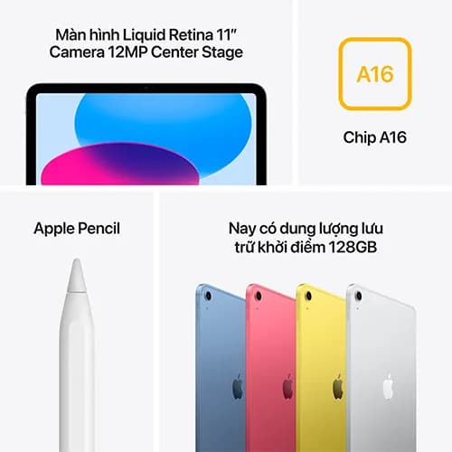 Máy tính bảng iPad A16 WiFi 512GB - Giá rẻ nhất hôm nay - Ảnh 11