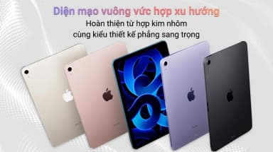 Máy tính bảng iPad Air 5 M1 WiFi Cellular 256GB - 16