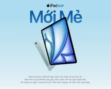Máy tính bảng iPad Air 6 M2 13 inch 5G 128GB - 16