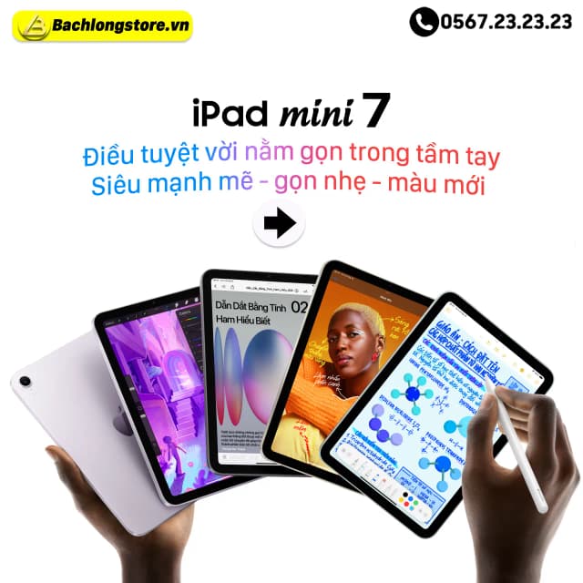 Máy tính bảng iPad mini 7 WiFi 512GB - 17