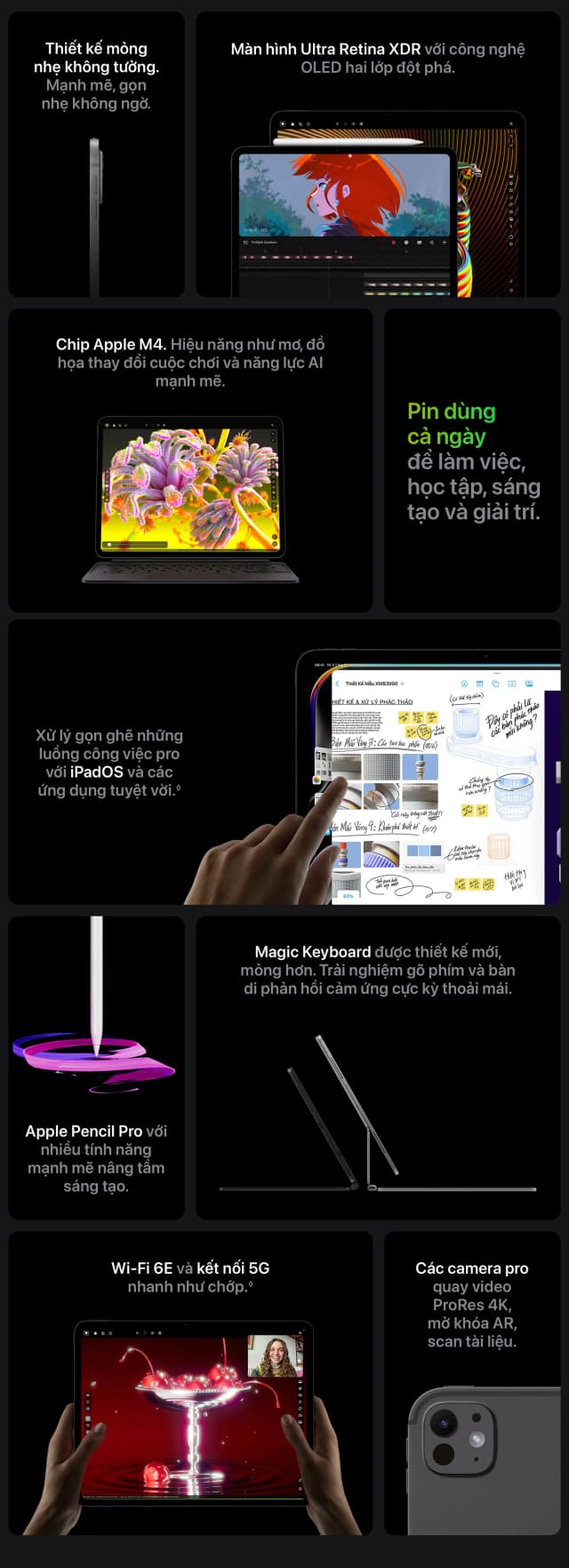 Top 1 so sánh giá Máy tính bảng iPad Pro M4 13 inch WiFi 2TB - Tìm sản phẩm giá rẻ nhất - Ảnh 73