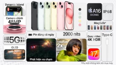 Điện thoại iPhone 15 Plus 256GB - 10