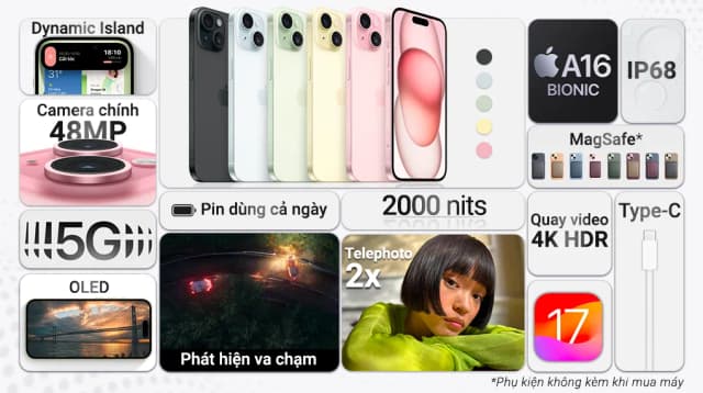 Điện thoại iPhone 15 Plus 256GB - 10