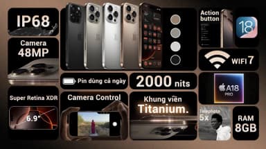 Điện thoại iPhone 16 Pro 512GB - 17