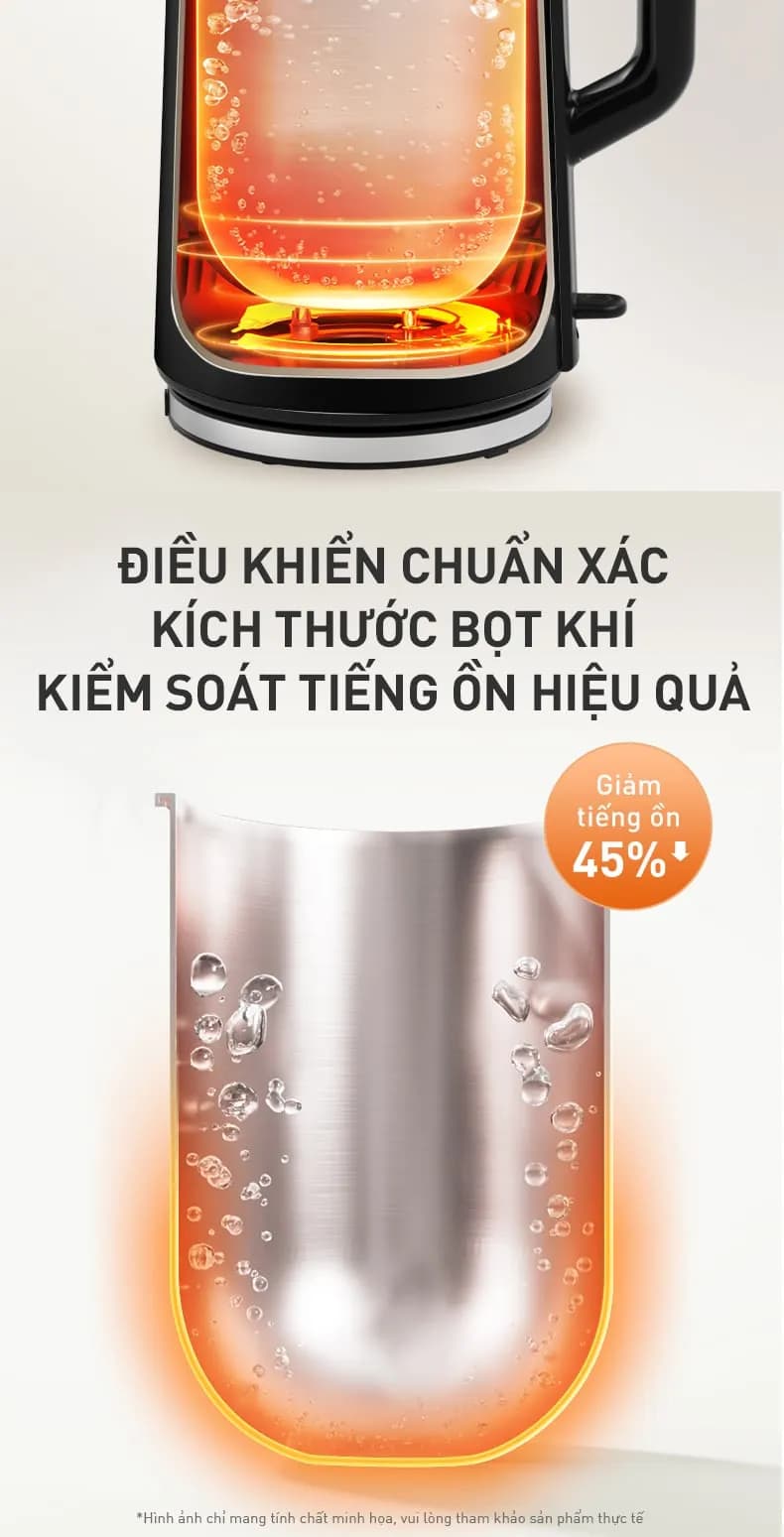Bình đun siêu tốc Joyoung 1.7 lít JEK-588 - Giá rẻ nhất hôm nay - Ảnh 20