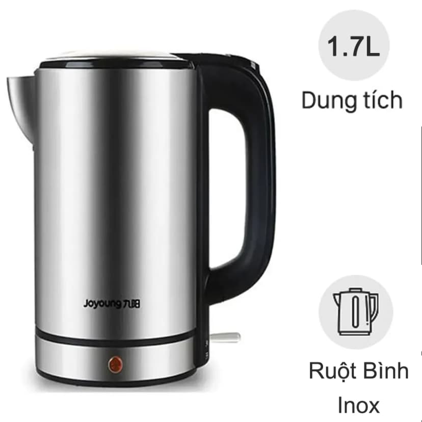 Bình đun siêu tốc Joyoung 1.7 lít JEK-588 - Giá rẻ nhất hôm nay - Ảnh 28