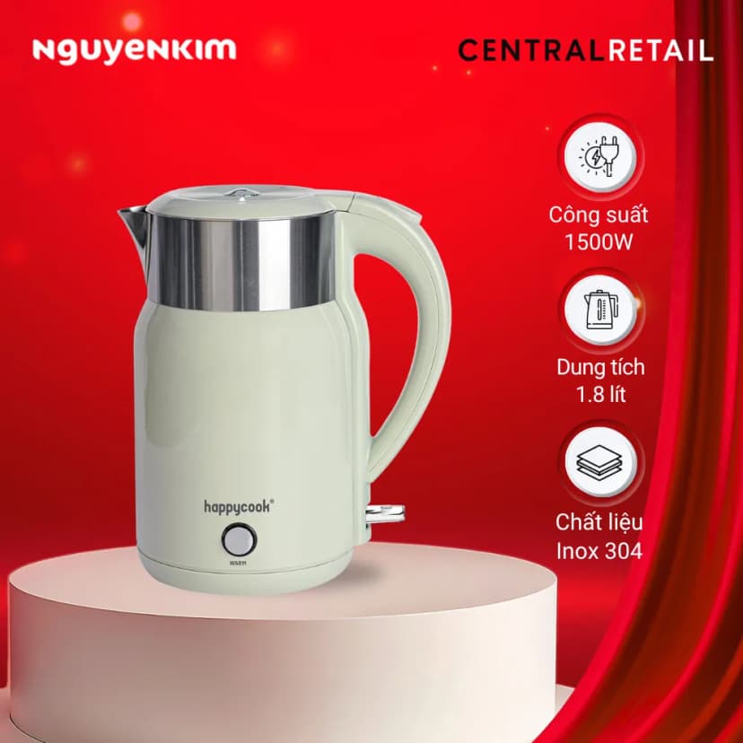 Bình đun siêu tốc Joyoung 1.7 lít JEK-588 - Giá rẻ nhất hôm nay - Ảnh 76