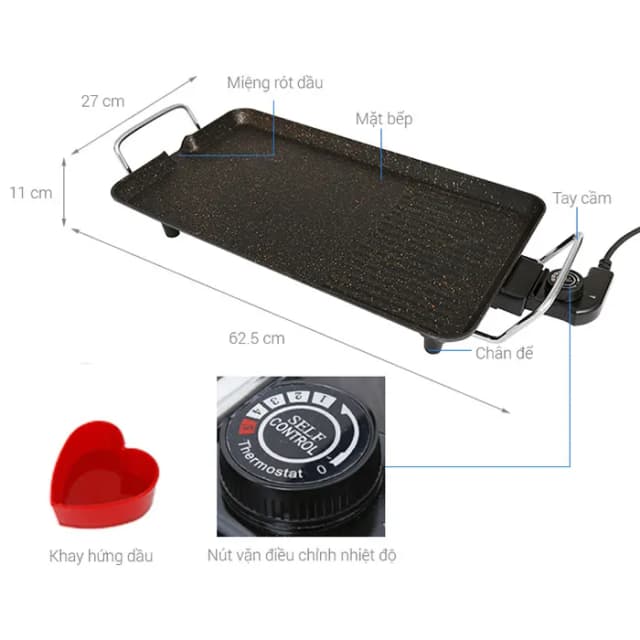 Top 1 so sánh giá Bếp nướng điện Kangaroo KG 699 - Tìm sản phẩm giá rẻ nhất - Ảnh 18