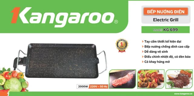 Top 1 so sánh giá Bếp nướng điện Kangaroo KG 699 - Tìm sản phẩm giá rẻ nhất - Ảnh 23