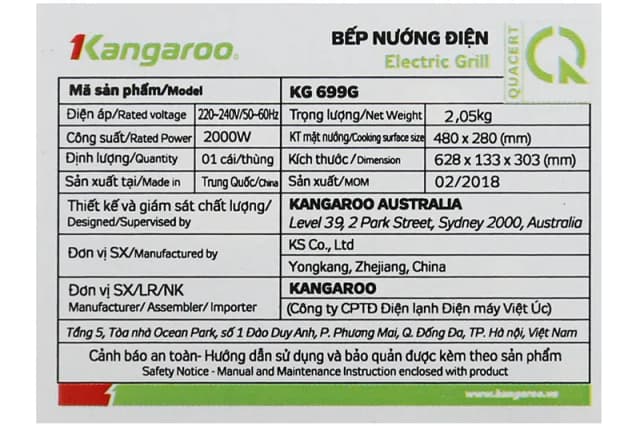 Top 1 so sánh giá Bếp nướng điện Kangaroo KG 699 - Tìm sản phẩm giá rẻ nhất - Ảnh 61