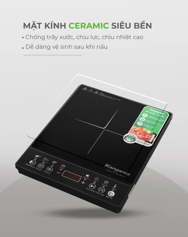 So sánh giá Bếp từ đơn Kangaroo KG18IC1 2000W rẻ nhất? - Ảnh 11