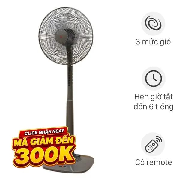 So sánh giá Quạt đứng KDK 3 cánh M40K GY 50W - Tìm sản phẩm giá rẻ nhất - Ảnh 1