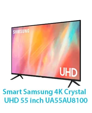 So sánh giá Smart Tivi Crystal UHD Samsung 4K 55 inch UA55AU8100 rẻ nhất? - Ảnh 7