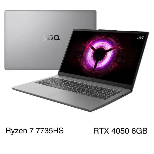 Laptop Lenovo Gaming LOQ 15ARP10E - 83S0004FVN (R7 7735HS, 16GB, 512GB, RTX 4050 6GB, Full HD 144Hz, Win11) - Giá rẻ nhất hôm nay - Ảnh 1