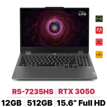 Laptop Lenovo Gaming LOQ 15ARP9 - 83JC00LVVN (R5 7235HS, 16GB, 512GB, RTX 3050 6GB, Full HD 144Hz, Win11) - 4
