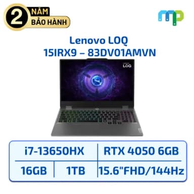 Laptop Lenovo Gaming LOQ 15IRX9 - 83DV01AMVN (i7 13650HX, 16GB, 1TB, RTX 4050 6GB, Full HD 144Hz, Win11) - 7