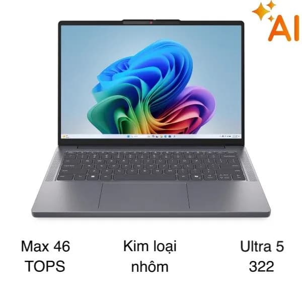 Laptop Lenovo IdeaPad Slim 3 14IPH11 - 83UQ003NVN (Ultra 5 322, 16GB, 512GB, WUXGA, Win11) - Giá rẻ nhất hôm nay - Ảnh 1