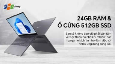 Laptop Lenovo Ideapad Slim 3 16IRH10 - 83K20003VN (i5 13420H, 24GB, 512GB, WUXGA, Win11) - 15