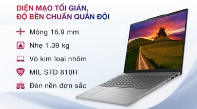 Laptop Lenovo IdeaPad Slim 5 OLED 14AKP10 - 83HX0065VN (R5 AI 340, 32GB, 512GB, WUXGA OLED, Win11) - 9