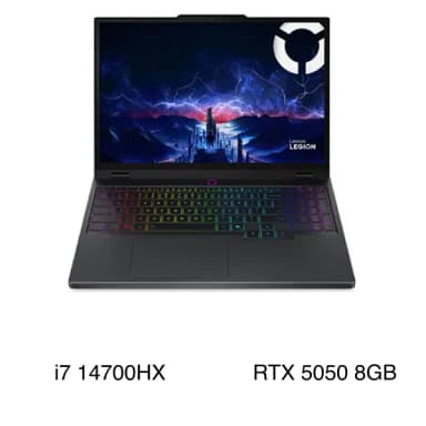 Laptop Lenovo Gaming Legion 5 15IRX10 - 83LY00A6VN (i7 14700HX, 24GB, 512GB, RTX 5050 8GB, WQXGA OLED 165Hz, OfficeH24, Win11) - 4