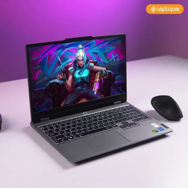 Laptop Lenovo Gaming LOQ 15ARP9 - 83JC00J0VN (R7 7435HS, 24GB, 512GB, RTX 4050 6GB, Full HD 144Hz, Win11) - 14