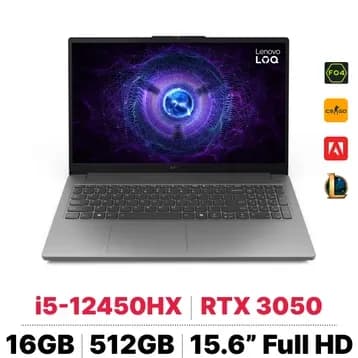 Laptop Lenovo Gaming LOQ 15IAX9E - 83LK0079VN (i5 12450HX, 16GB, 512GB, RTX 3050 6GB, Full HD 144Hz, Win11) - 6