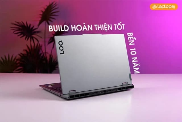 Laptop Lenovo Gaming LOQ 15IRX9 - 83DV00PSVN (i5 13450HX, 24GB, 512GB, RTX 3050 6GB, Full HD 144Hz, Win11) - 17