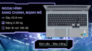 Laptop Lenovo Gaming LOQ 15IRX9 - 83DV00PSVN (i5 13450HX, 24GB, 512GB, RTX 3050 6GB, Full HD 144Hz, Win11) - 8