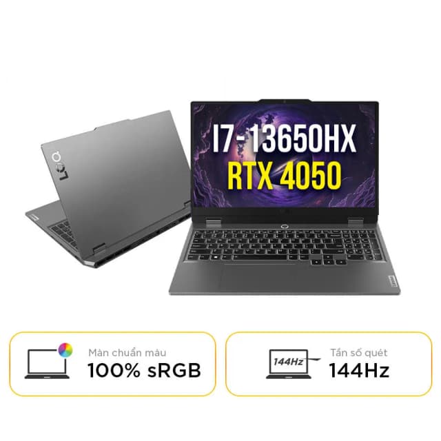Laptop Lenovo Gaming LOQ 15IRX9 - 83DV01ALVN (i7 13650HX, 16GB, 512GB, RTX 4050 6GB, Full HD 144Hz, Win11) - 19