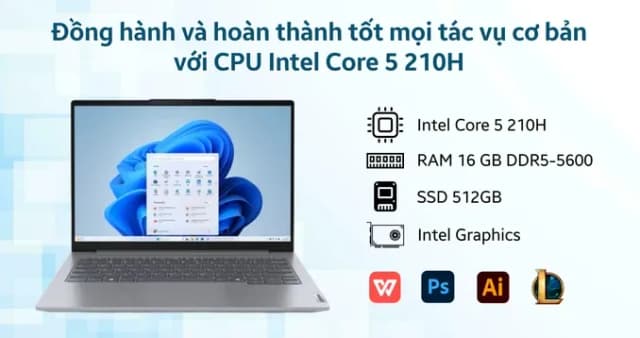 Laptop Lenovo ThinkBook 14 G8 - 21SG007SVN (Core 5 210H, 16GB, 512GB, WUXGA, Win11) - 19